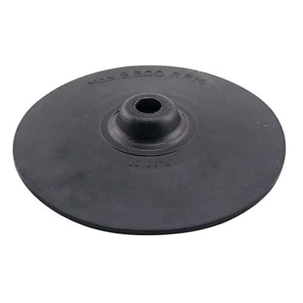 5" Rubber Backer Pad Hook and Loop Backing Pad for Angle Grinder Polishing Pads 