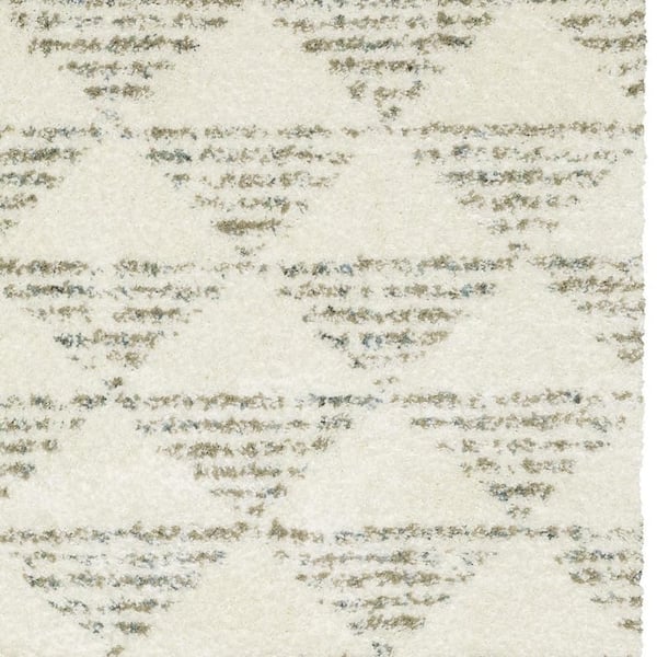 3 X 6 Beige, Brown Medallion Washable Area Rugs Runner Rug