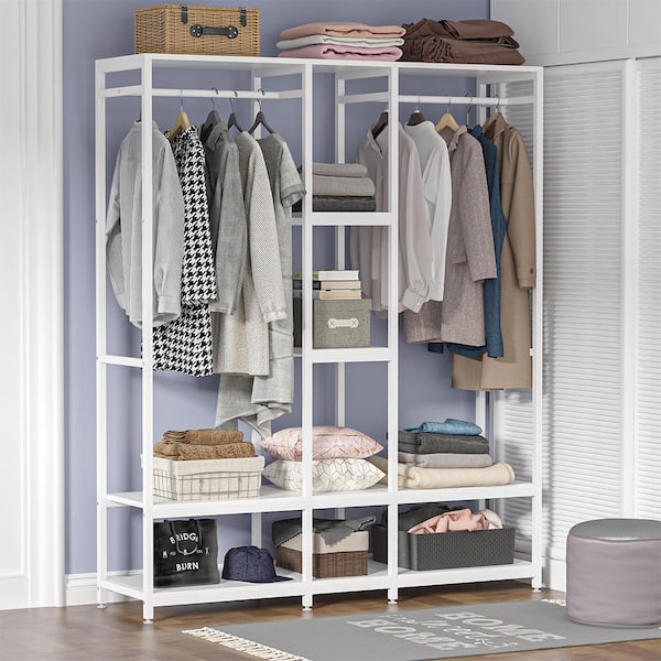 Tribesigns Freestanding Clothes Racks and Closet Organizers - Get