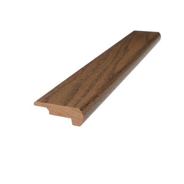 ROPPE Sepia 0.5 in. Thick x 2.75 in. Wide x 78 in. Length Overlap Wood Stair Nose