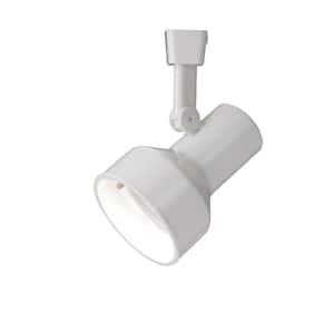 White Body Lazer Small Step Cylinder Track Lighting White Baffle Body