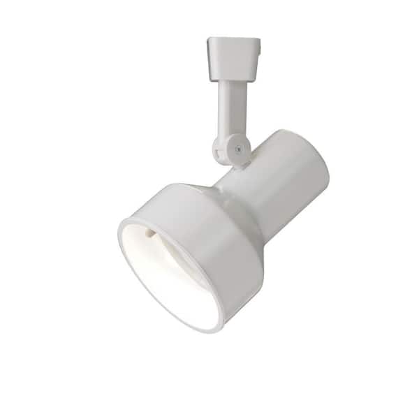 HALO White Body Lazer Small Step Cylinder Track Lighting White Baffle Body