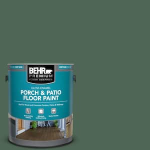 1 gal. #PFC-40 Green Gloss Enamel Interior/Exterior Porch and Patio Floor Paint