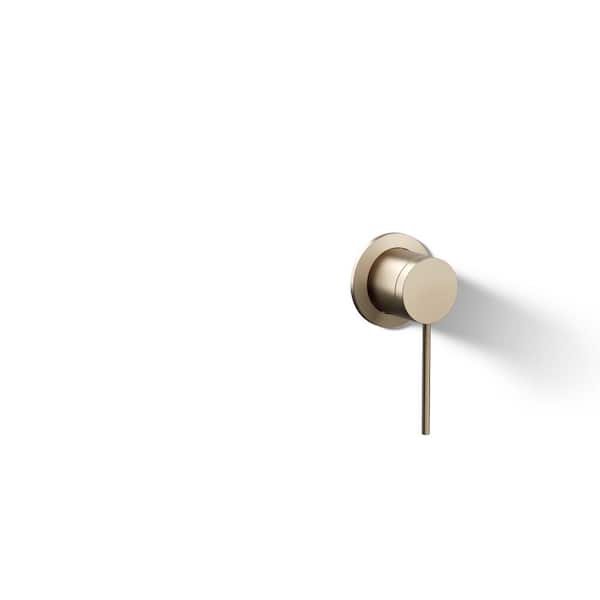 KOHLER Components Wall-Mount Bathroom Sink Faucet Handle in Vibrant Brushed Bronze