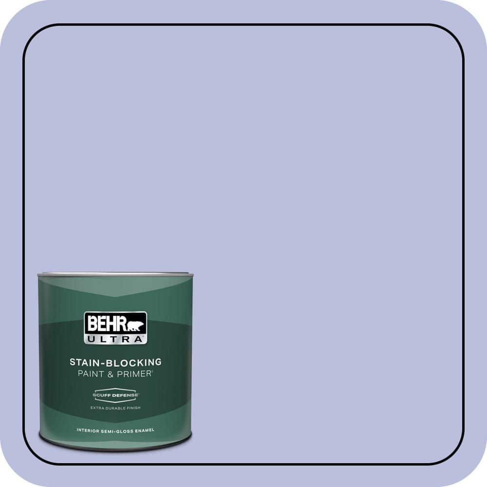 1 qt. #620A-3 Rhapsody Lilac Extra Durable Semi-Gloss Enamel Interior Paint & Primer price history on PriceWatchPro