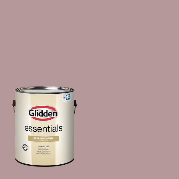 Glidden Essentials 1 gal. PPG1054-5 Tawny Mushroom Flat/Matte Exterior Paint