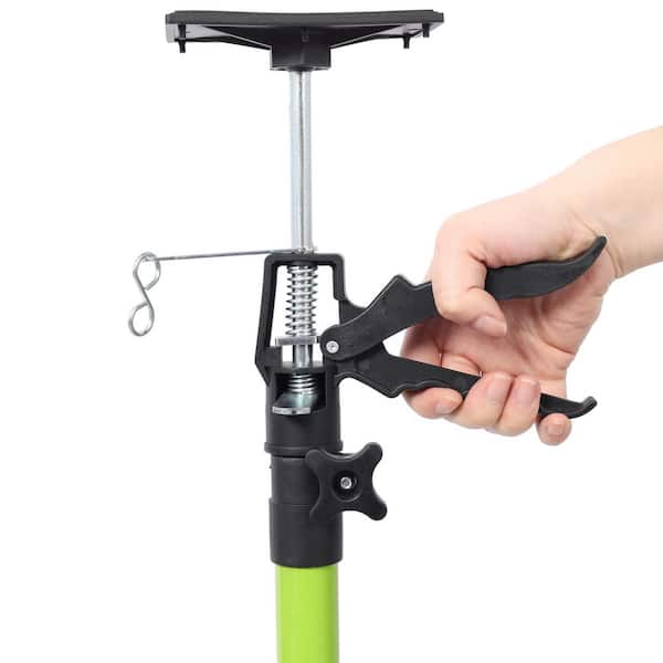 Tatayosi 2-Pack Green Steel Adjustable Support Pole Jack Post Hand