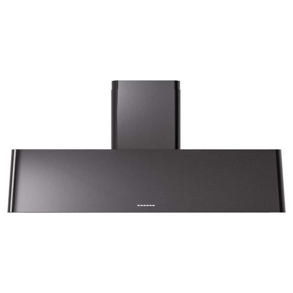 UAG60BK Nostalgie II 60 in. Ducted Wall Mount Range Hood with 850 CFM, 3-Speed Plus Intensive, in Glossy Black price history on PriceWatchPro