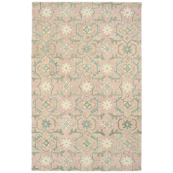 Kaleen Chancellor Lt. Pink 9 ft. x 12 ft. Rectangle Area Rug