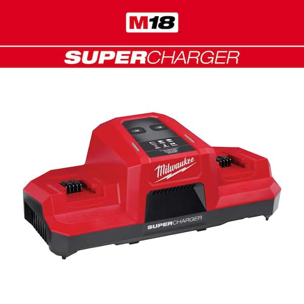 Milwaukee M18 18V Dual Bay Simultaneous Super Charger