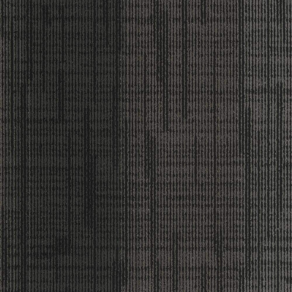 Georgetown - Finch - Black Commercial/Residential 24 x 24 in. Glue-Down Carpet Tile Square (72 sq. ft.) price history on PriceWatchPro