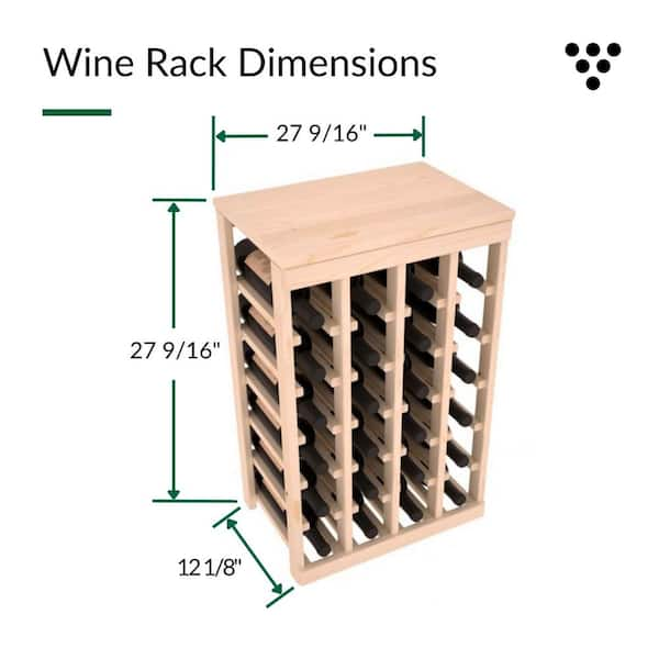 Wine rack dimensions plans new arrivals