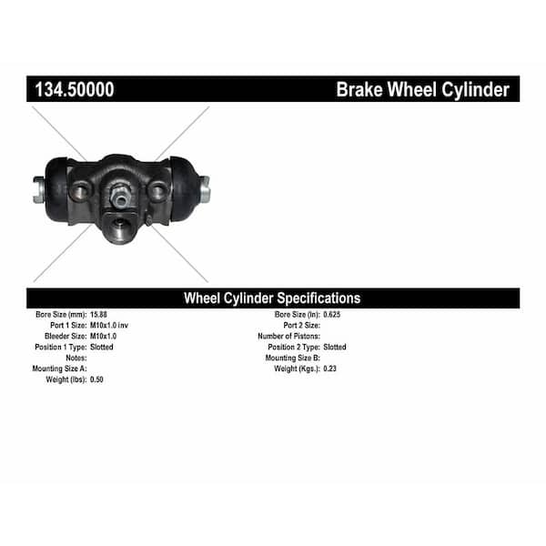 Centric Parts Drum Brake Wheel Cylinder 1988-1993 Ford Festiva 1.3L