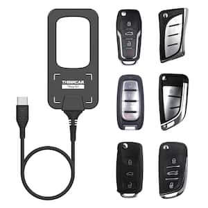 Immobilizer Car Key Fob Programming Diagnostic Tool with 6 Blank Fob Included for Professional Mechanics - TKEY 101
