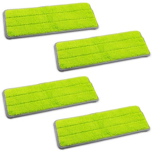 Rinse 'N Wring Microfiber Flat Mop Refill Pad (4-Pack)