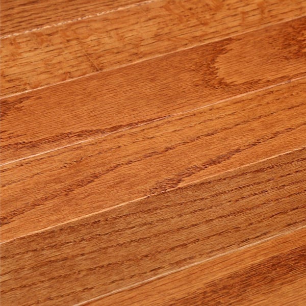 Bruce Laurel Gunstock Oak 2-1/4-in W x 3/4-in T x 84-in Smooth/Traditional Solid Hardwood Flooring (20-sq ft / Carton)