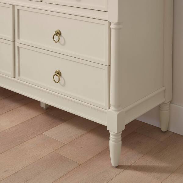 Home Decorators Collection Hillrose 7 Drawer Ivory Dresser Da1420hd 1 The Home Depot