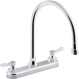 Triton Bowe 1.8 GPM 8 in. Widespread 2-Handle Bathroom Faucet with Aerated Flow in Polished Chrome