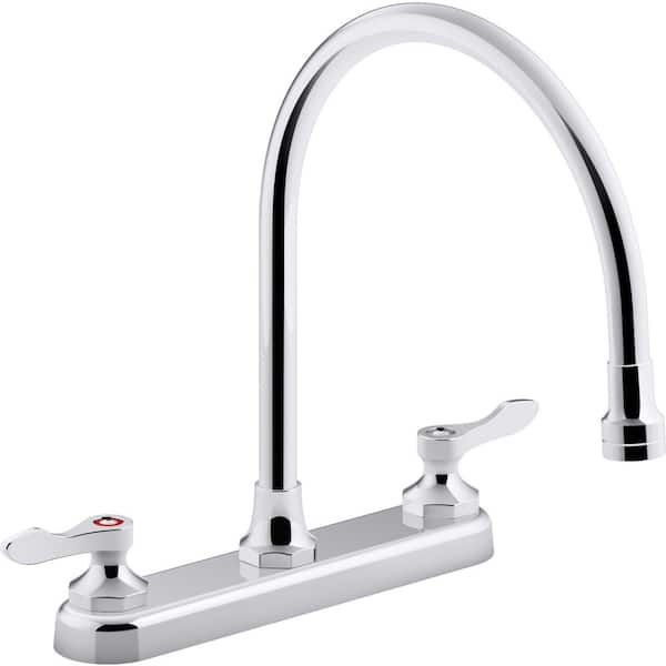 KOHLER Triton Bowe 1.5 GPM 8 in. Widespread 2-Handle Bathroom Faucet with Aerated Flow in Polished Chrome