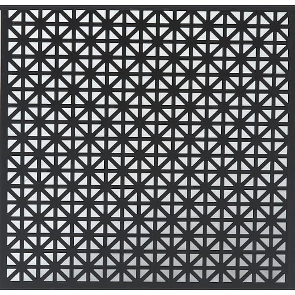 M-D Building Products 24 in. x 36 in. Union Jack Aluminum in Black