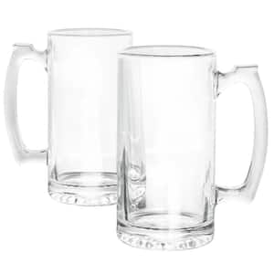 Cavill 2-Piece 25 oz. glass mug set