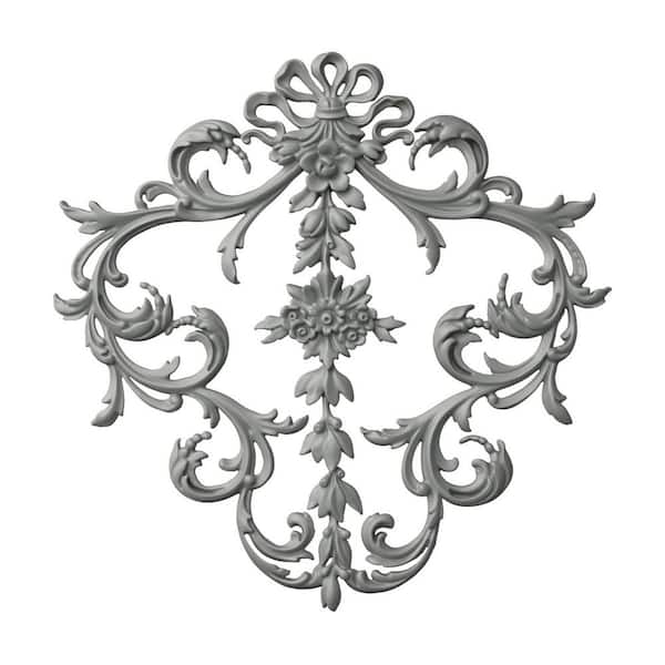 1.00 in. x 21.5 in. x 20.5 in. Polyurethane Applique & Onlay Moulding