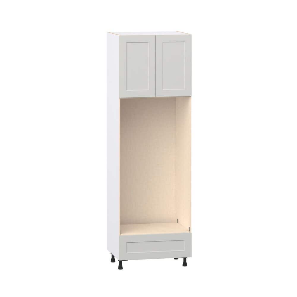 Galveston 30 in. W x 24 in. D x 94.5 in. H Assembled Shaker Pantry Kitchen Cabinet in Light Grey with Drawer price history on PriceWatchPro