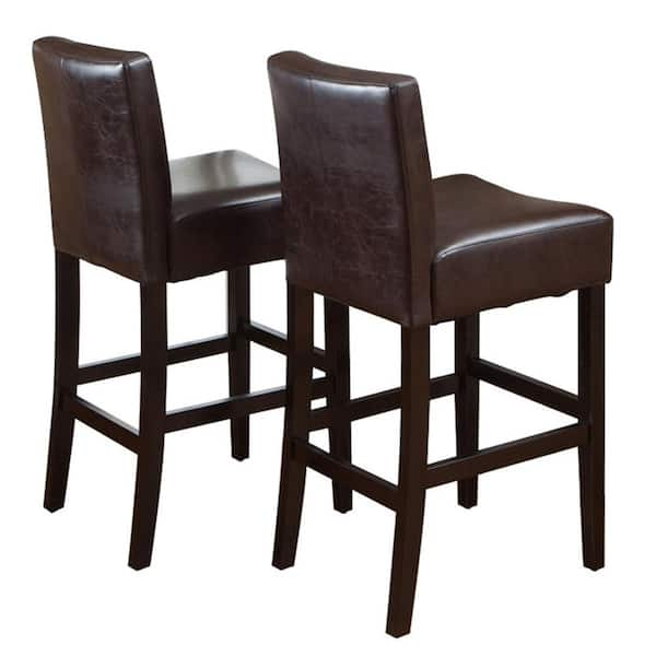 noble house lopez leather counter stools