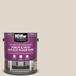 1 gal. #PFC-72 White Cloud Textured Low-Lustre Enamel Interior/Exterior Porch and Patio Anti-Slip Floor Paint
