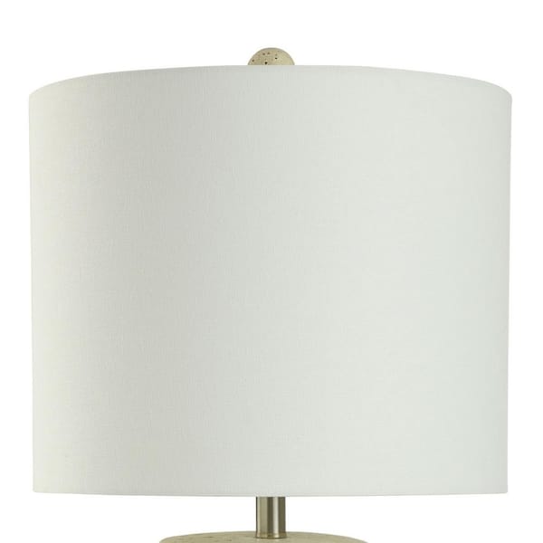 15.5in Drum Linen Lampshade - Natural