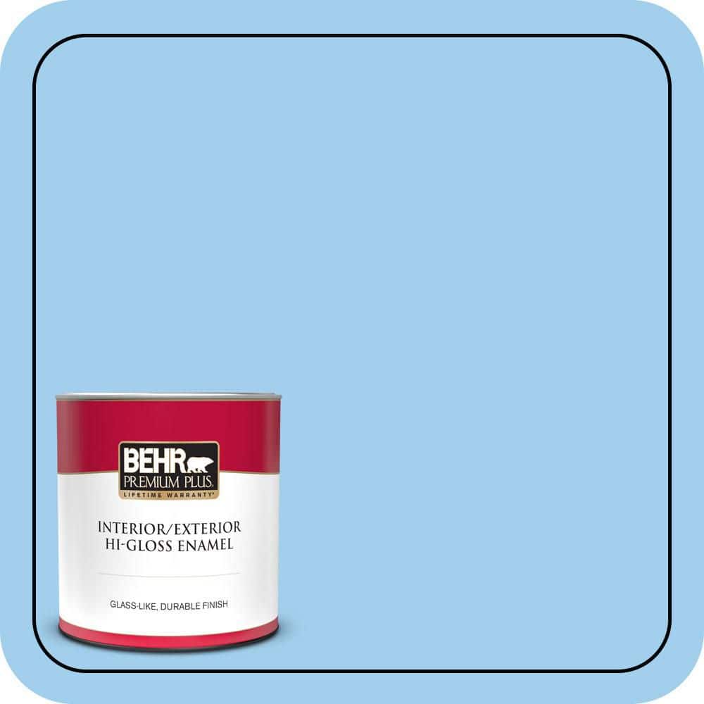 1 qt. #P510-2 Mediterranean Charm Hi-Gloss Enamel Interior/Exterior Paint & Primer price history on PriceWatchPro