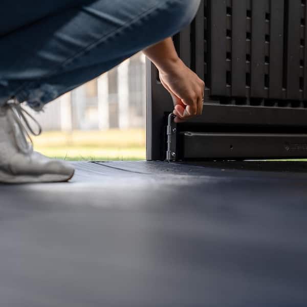 Lifetime Dual Entry 15 ft. W x 8 ft. D Resin Outdoor Storage Shed