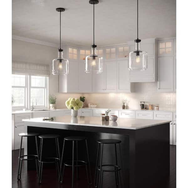 Progress Lighting Latrobe 1-Light Black Pendant