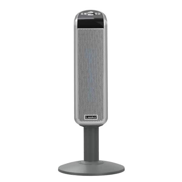 Lasko 1500W 29 Gray Electric Pedestal Ceramic Oscillating