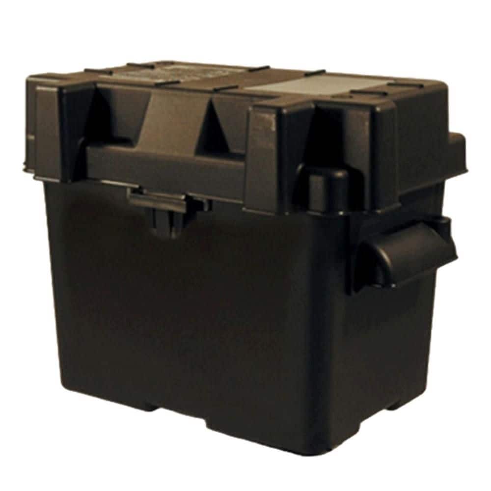 Battery Box for Automotive Light Truck Marine and RV-U1 Black