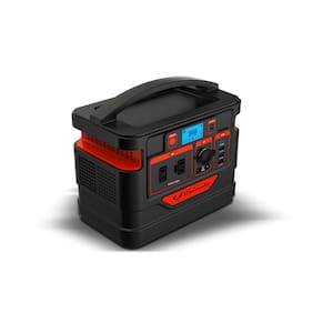 535 Wh Lithium Portable Power Generator with 500W Pure Sine Wave Inverter, Fuel and Fume Free