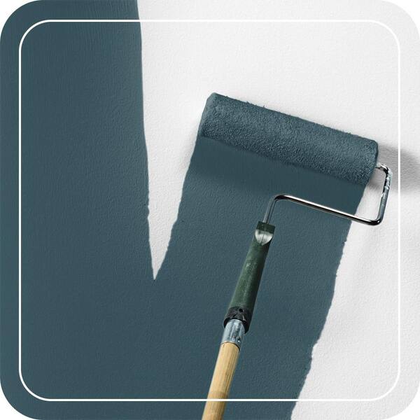 Kingfisher Indoor/Outdoor Paint Roller & Tray Set - 0.31kg, Black - Perfect For Quick Jobs