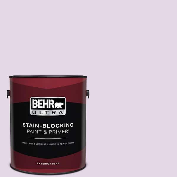 BEHR ULTRA 1 gal. #660A-2 Chateau Rose Flat Exterior Paint & Primer