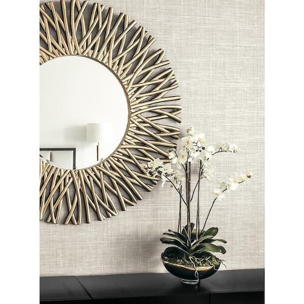 Skyline Soho Linen Paper Unpasted Nonwoven Wallpaper Roll 60.75 sq. ft.