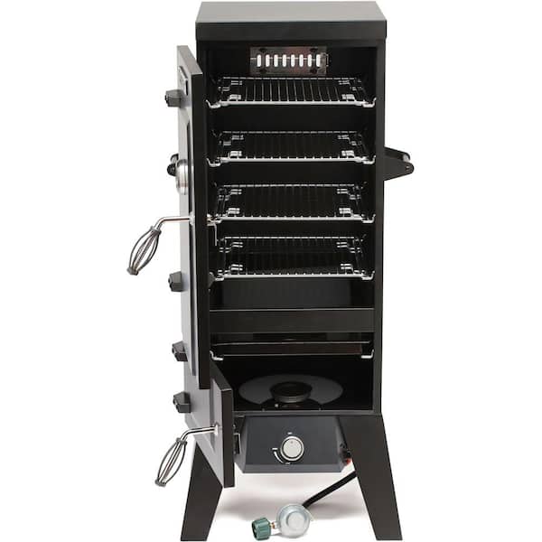 Cuisinart 36 Black Vertical Outdoor Barbecue Propane Smoker