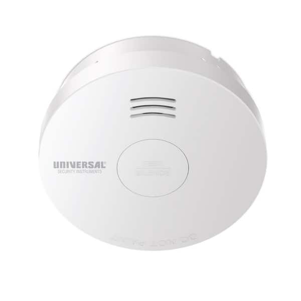 (3-Pack) 10-Year Battery Powered Mini Smoke and Fire Detector with Photoelectric Sensor