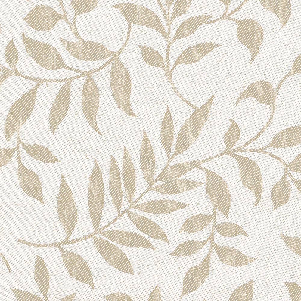 Serene Linen Beige Rod Pocket Window Tiers Set