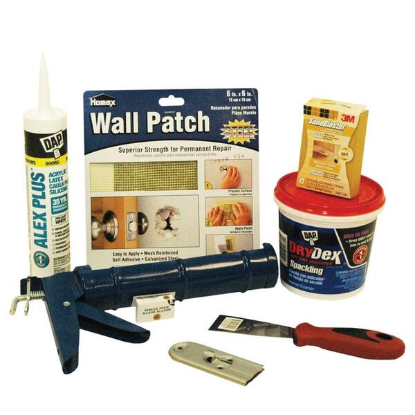 Merit Pro 8-Piece Caulk and Wall Repair Prep Kit - DISCONTINUED