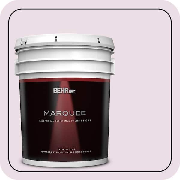 BEHR MARQUEE 5 gal. #680C-2 Wing Flutter Flat Exterior Paint & Primer