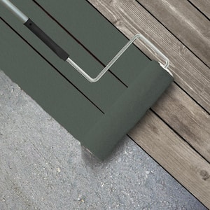 1 gal. #700F-6 Dense Shrub Textured Low-Lustre Enamel Interior/Exterior Porch and Patio Anti-Slip Floor Paint