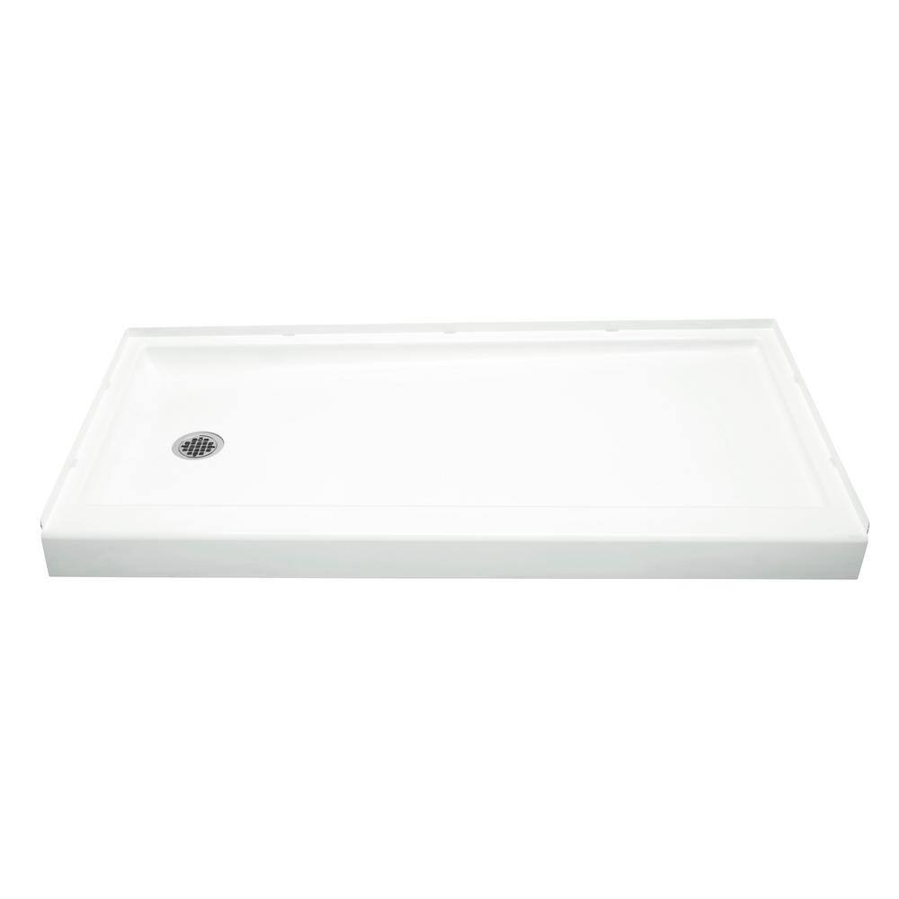 STERLING Ensemble 30 in. x 60 in. Single Threshold LeftHand Shower