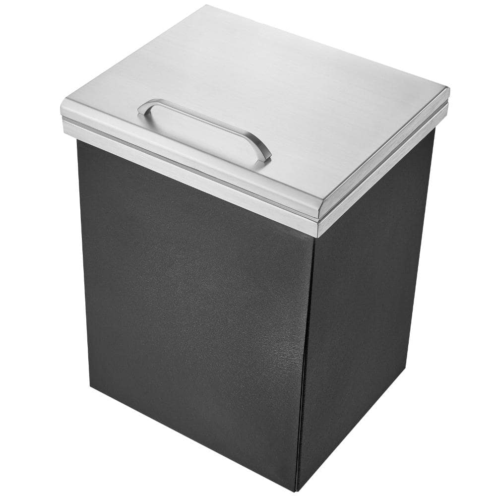 Drop In Ice Chest 14 in. x 12 in. x 18 in. Stainless Steel Ice Cooler 40 qt. Commercial Ice Bin with Hinged Cover price history on PriceWatchPro