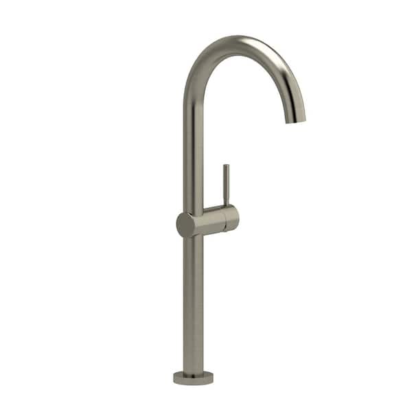 Riu Single Hole Single-Handle Bathroom Faucet in Brushed Nickel