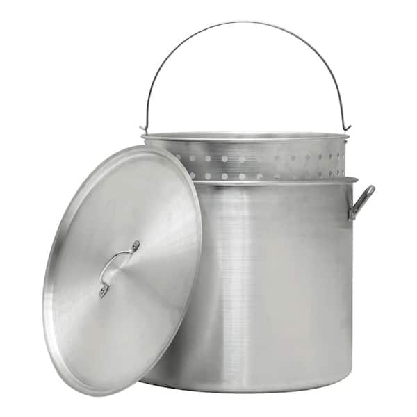 6671 Small Aluminum Stock Pot Set of 4 without Steamer (case pack