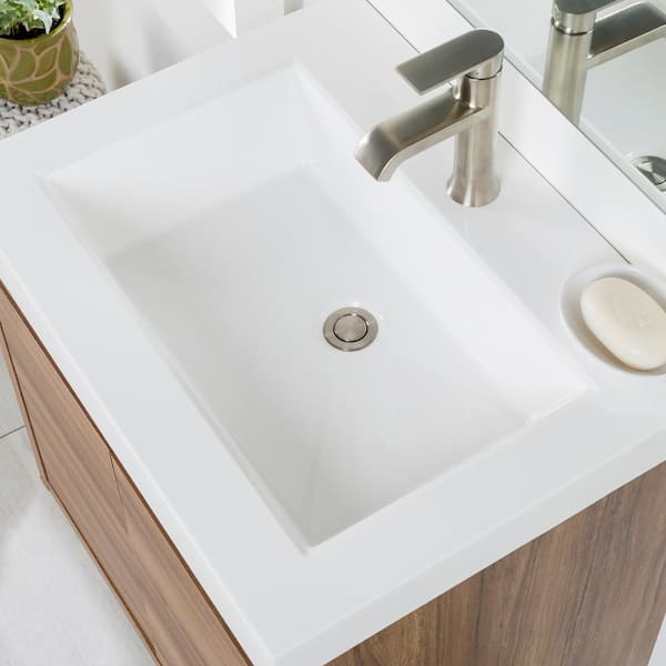 Amilla 24.50 Single Bathroom Vanity Base Finish: Caramel